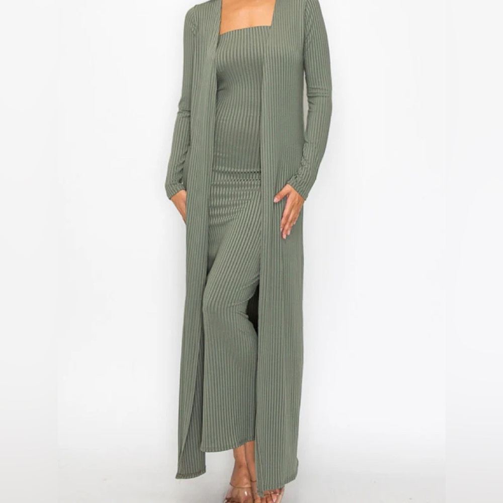 Elegant Green Maxi Dress